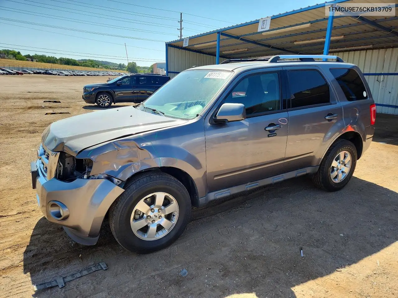 2012 Ford Escape Limited VIN: 1FMCU9E76CKB13709 Lot: 60777516
