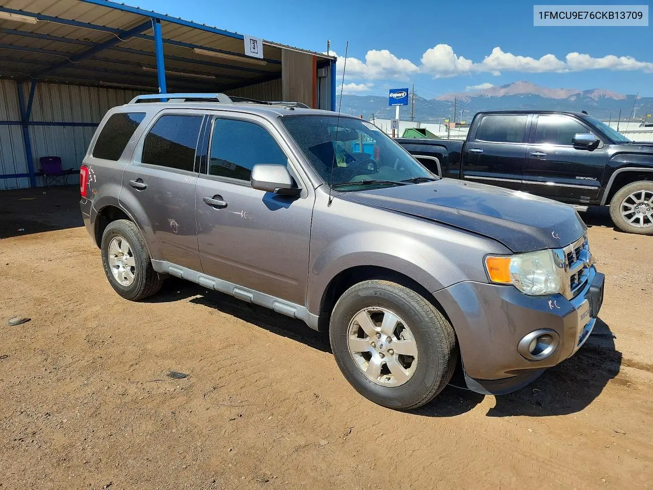 2012 Ford Escape Limited VIN: 1FMCU9E76CKB13709 Lot: 60777516