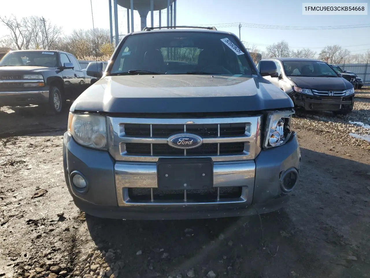 1FMCU9EG3CKB54668 2012 Ford Escape Limited