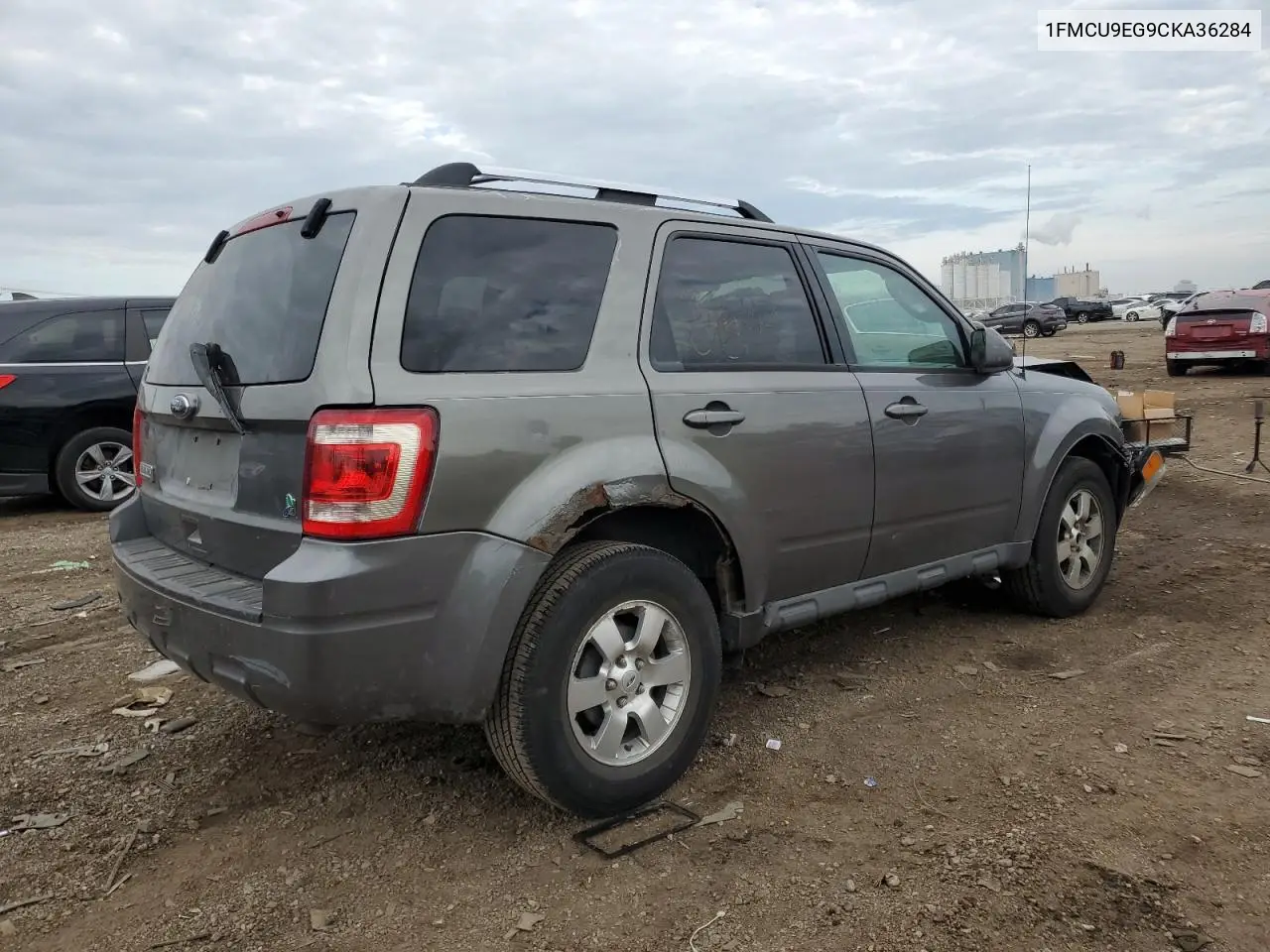 1FMCU9EG9CKA36284 2012 Ford Escape Limited