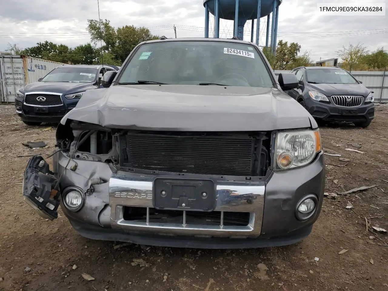 1FMCU9EG9CKA36284 2012 Ford Escape Limited
