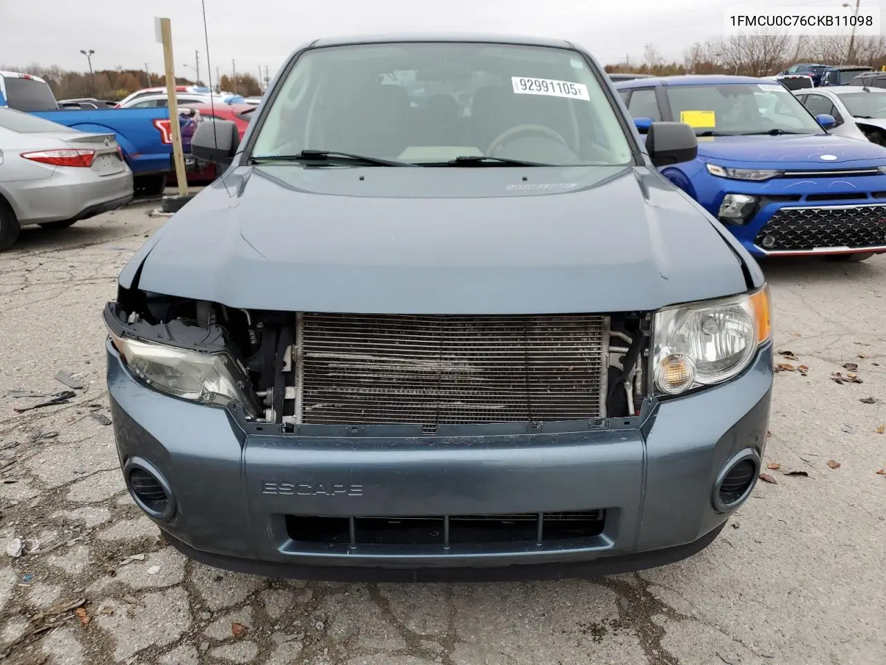 1FMCU0C76CKB11098 2012 Ford Escape Xls