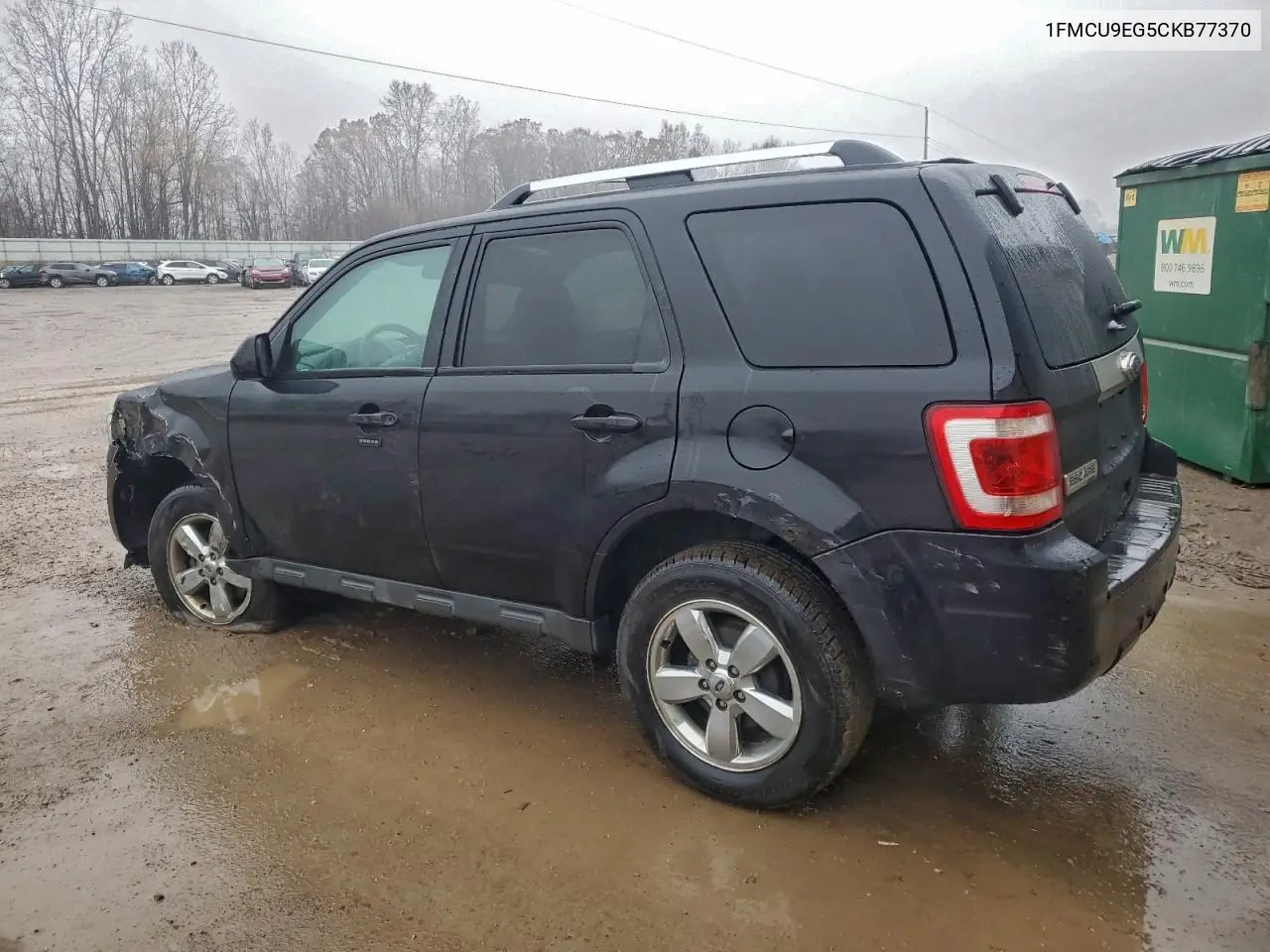 1FMCU9EG5CKB77370 2012 Ford Escape Limited