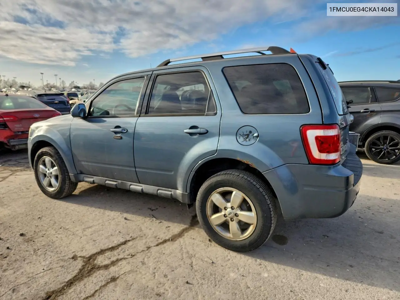 1FMCU0EG4CKA14043 2012 Ford Escape Limited