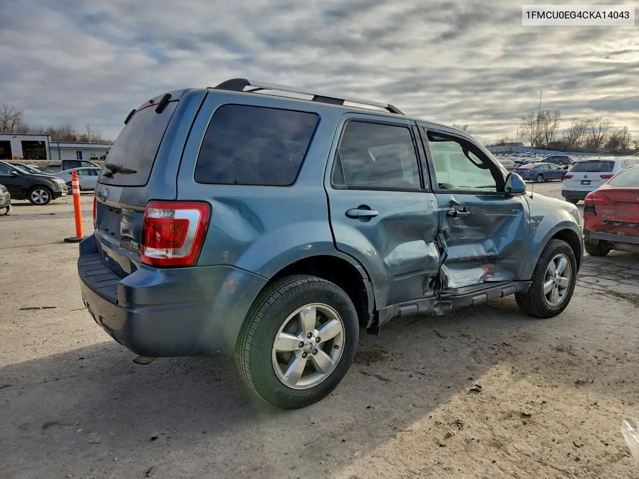 1FMCU0EG4CKA14043 2012 Ford Escape Limited