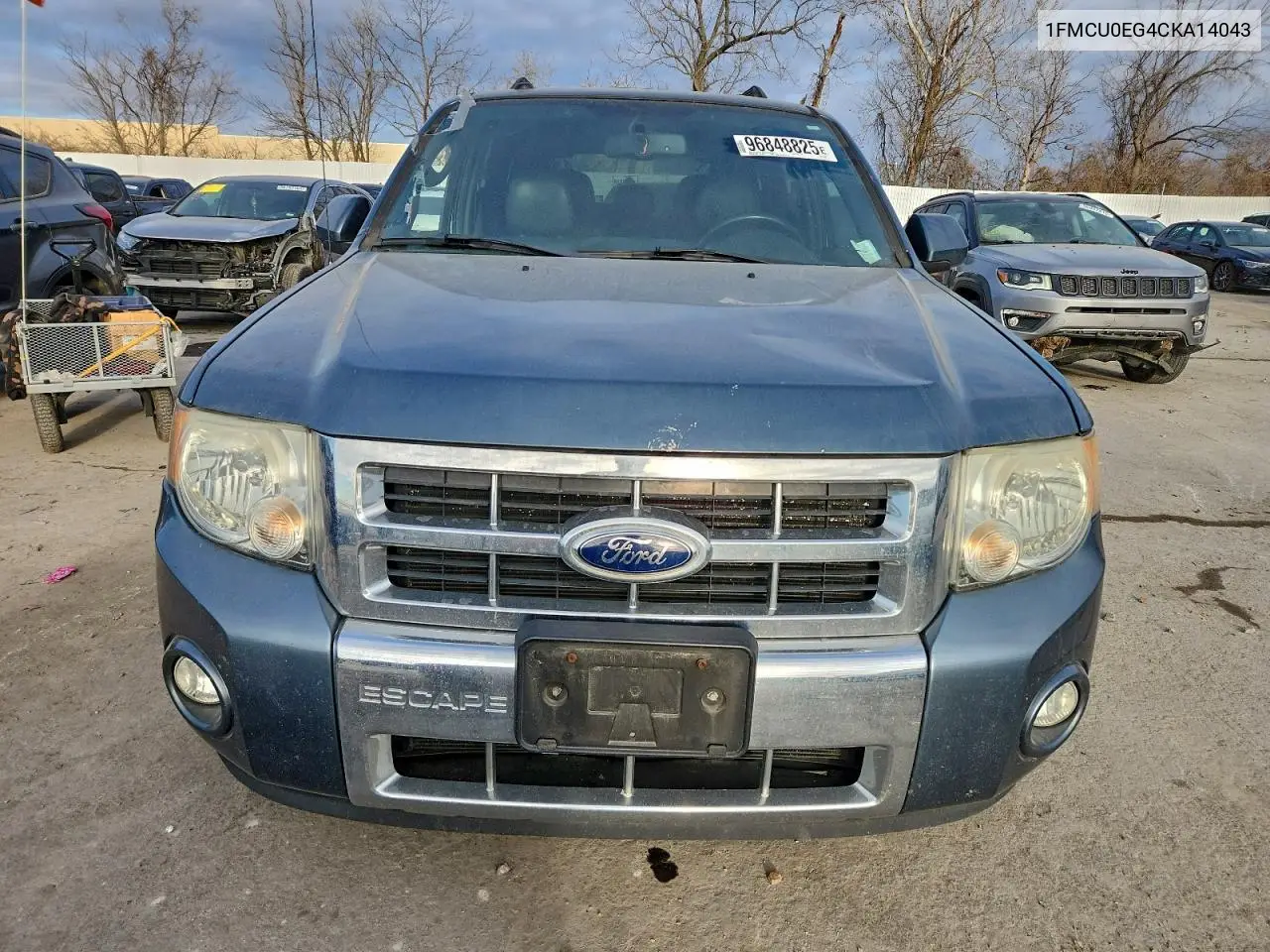 1FMCU0EG4CKA14043 2012 Ford Escape Limited