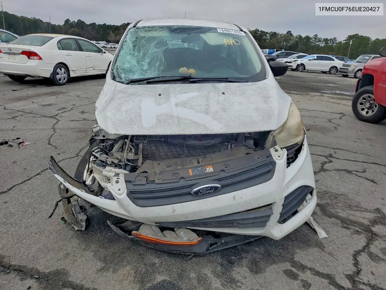 1FMCU0F76EUE20427 2014 Ford Escape S