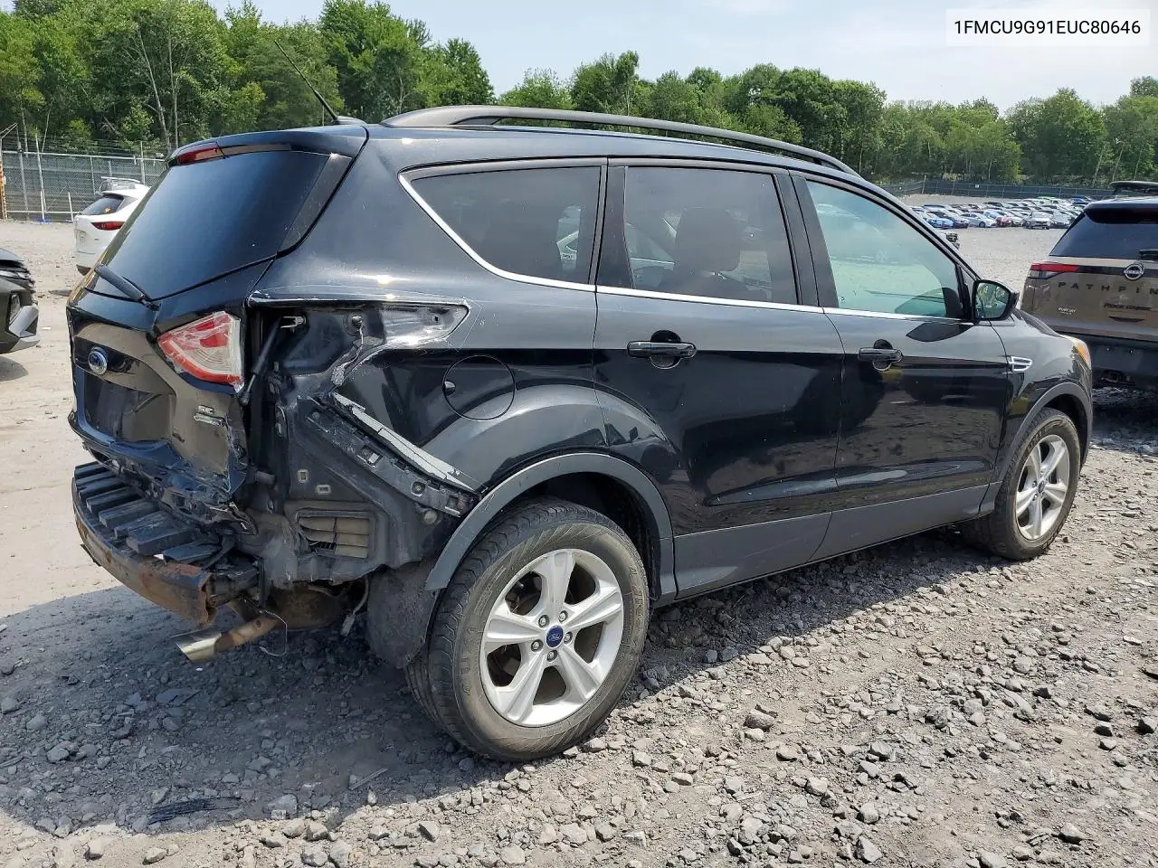 2014 Ford Escape Se VIN: 1FMCU9G91EUC80646 Lot: 61005166