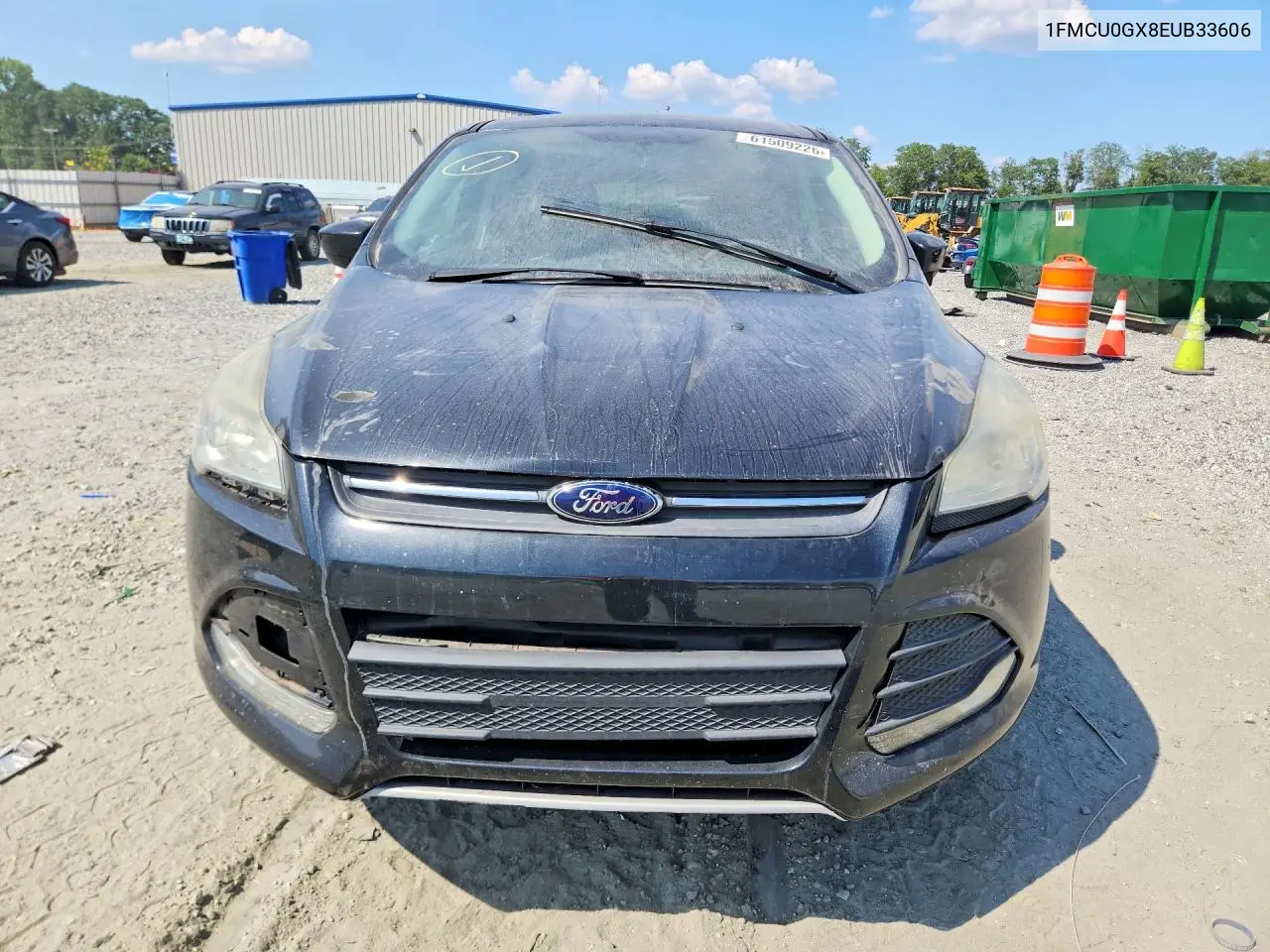 2014 Ford Escape Se VIN: 1FMCU0GX8EUB33606 Lot: 61509226