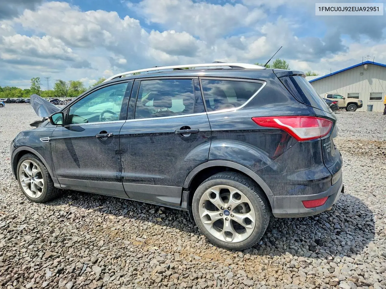 1FMCU0J92EUA92951 2014 Ford Escape Titanium