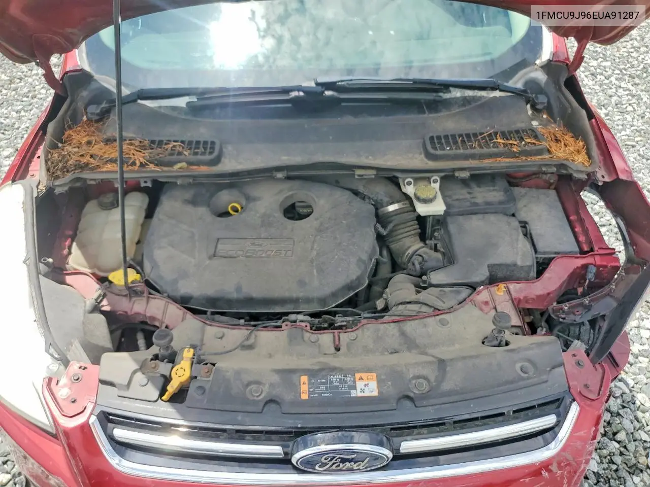 1FMCU9J96EUA91287 2014 Ford Escape Titanium