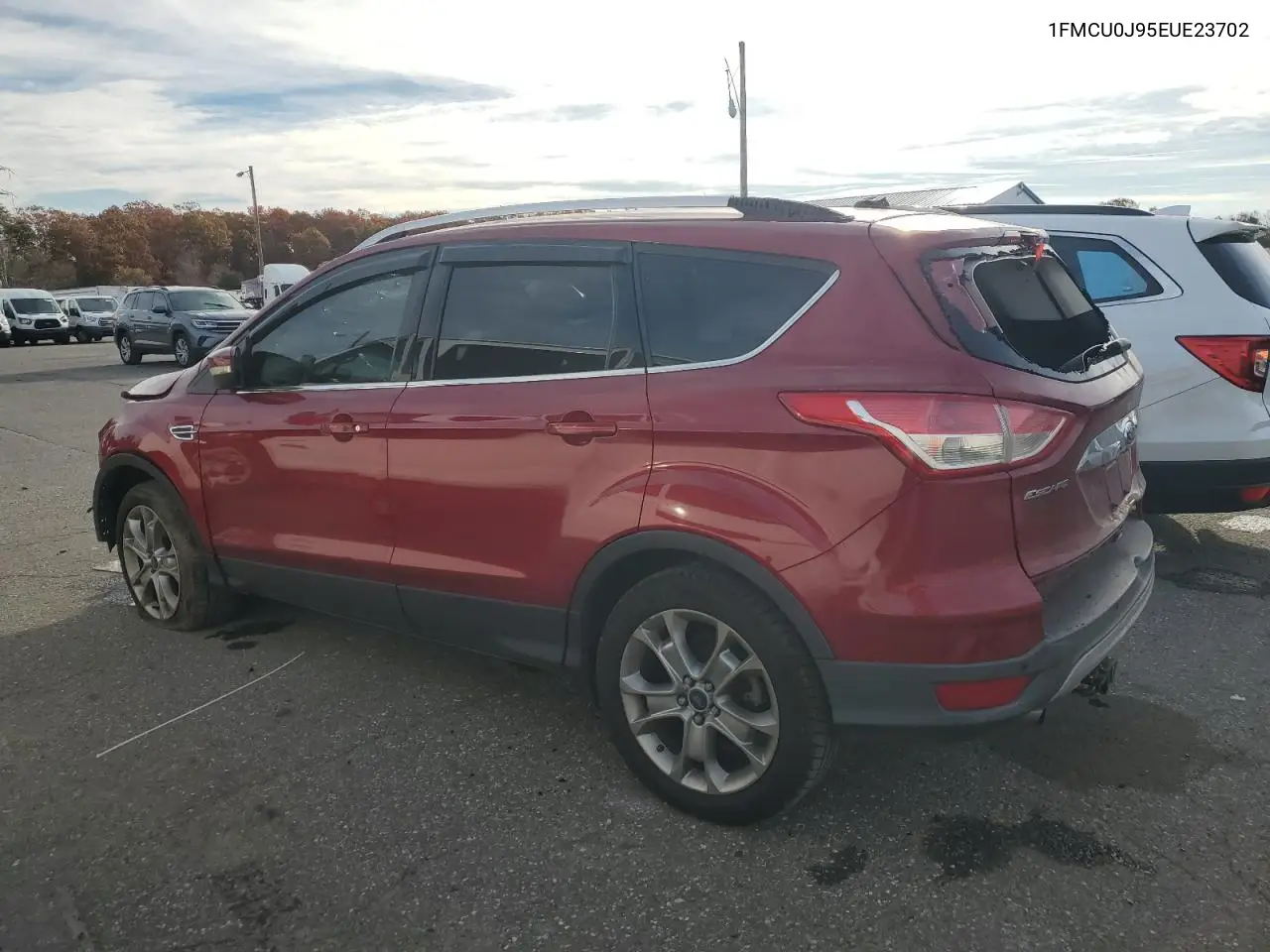 1FMCU0J95EUE23702 2014 Ford Escape Titanium