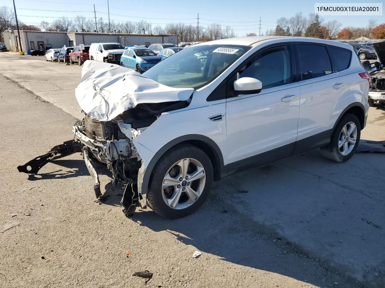 1FMCU0GX1EUA20001 2014 Ford Escape