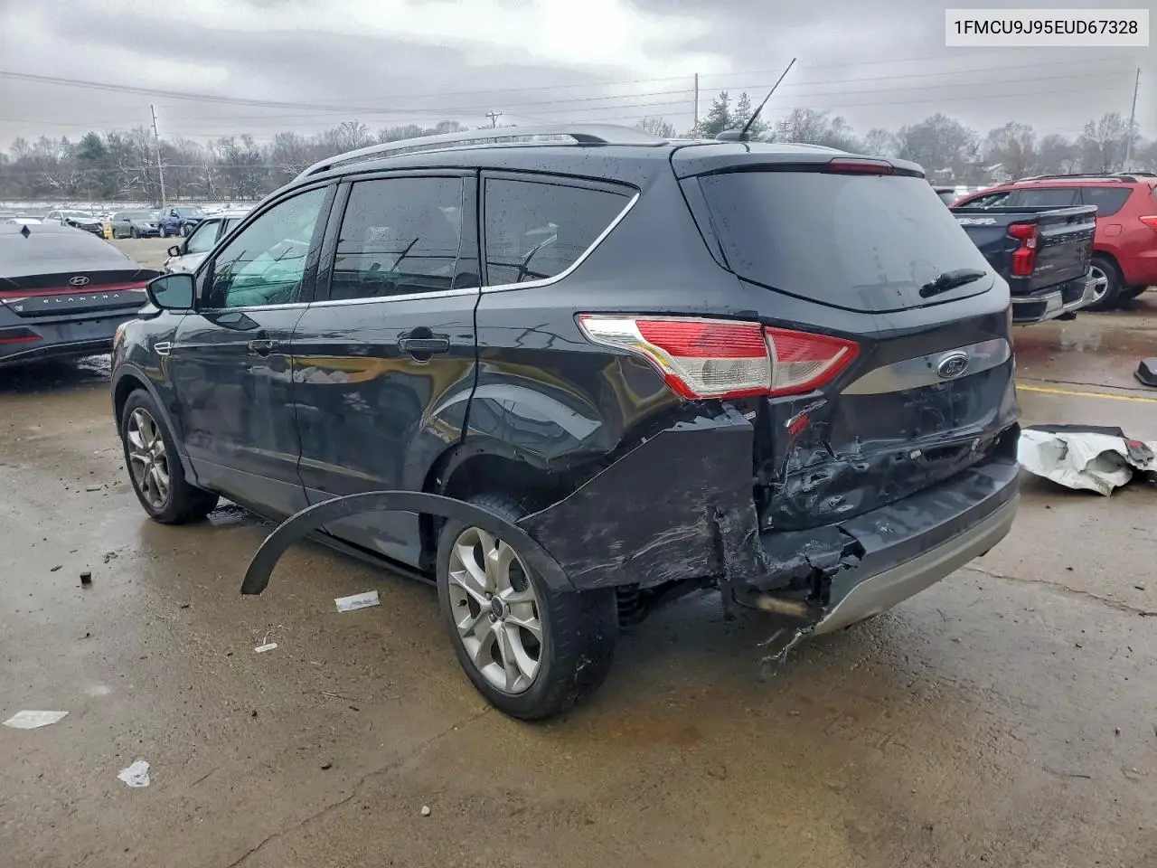 1FMCU9J95EUD67328 2014 Ford Escape Titanium