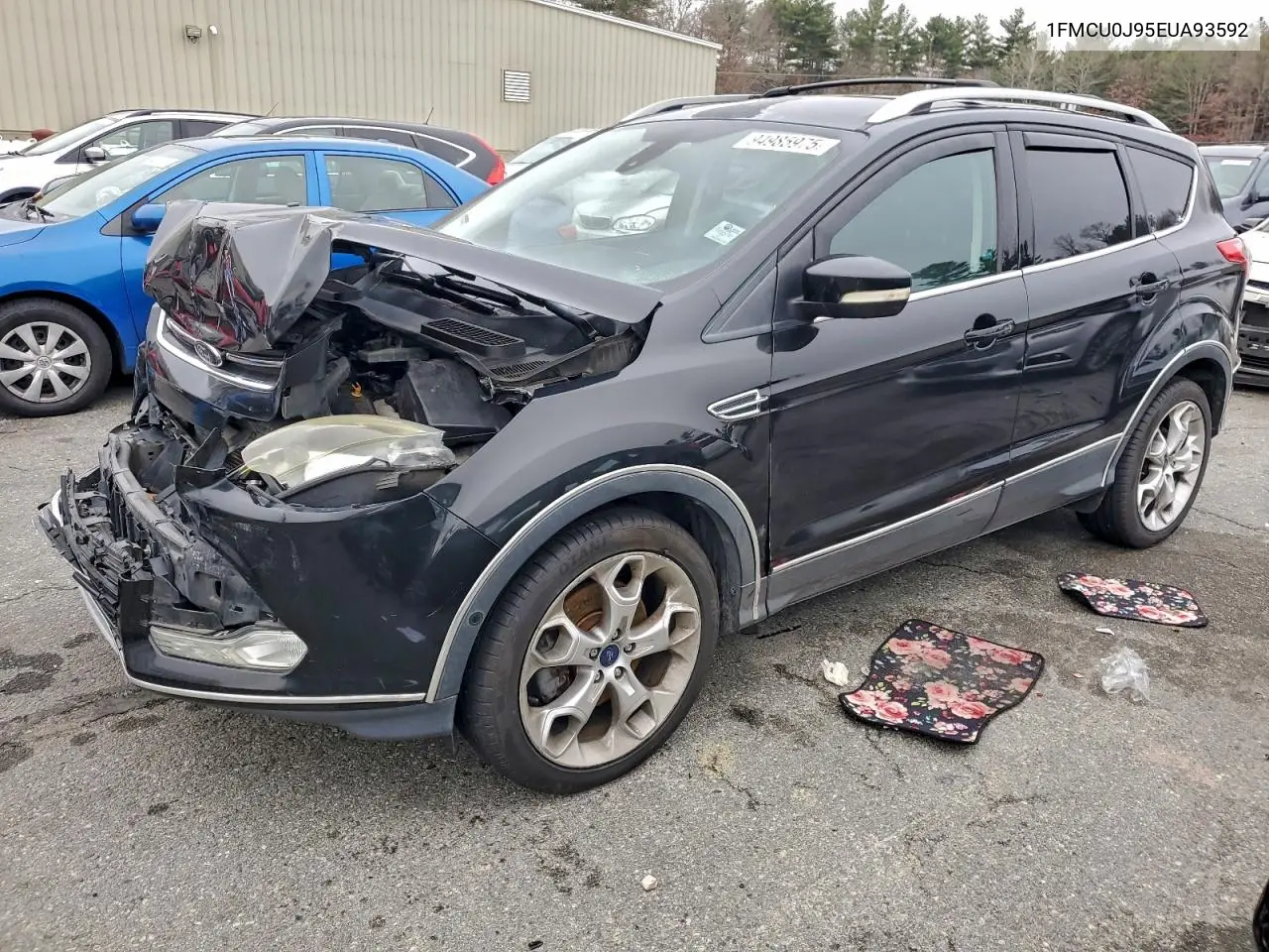 1FMCU0J95EUA93592 2014 Ford Escape Titanium