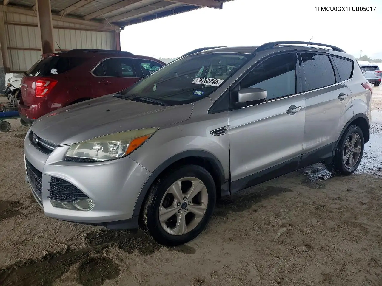 2015 Ford Escape Se VIN: 1FMCU0GX1FUB05017 Lot: 59782846