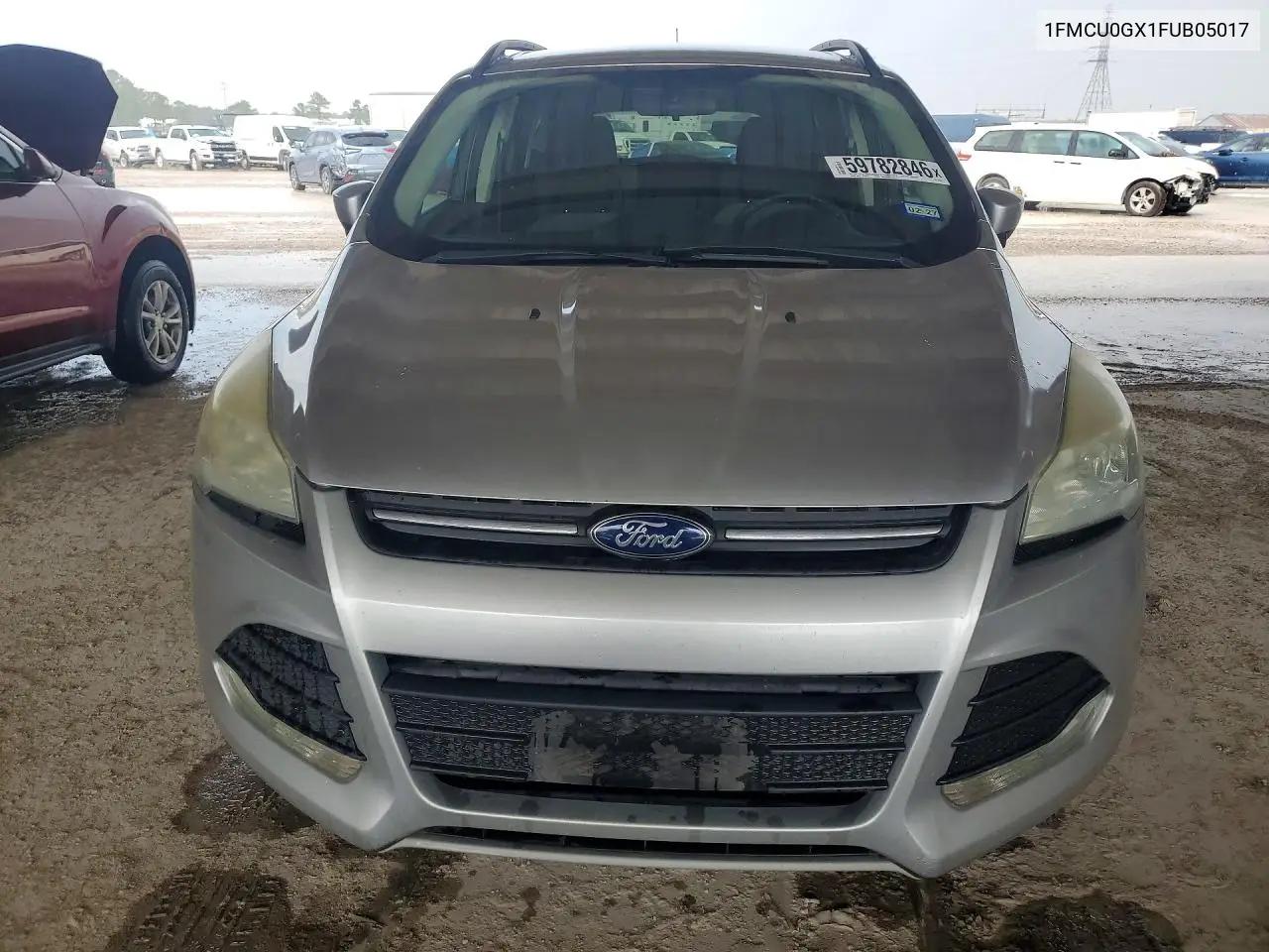2015 Ford Escape Se VIN: 1FMCU0GX1FUB05017 Lot: 59782846