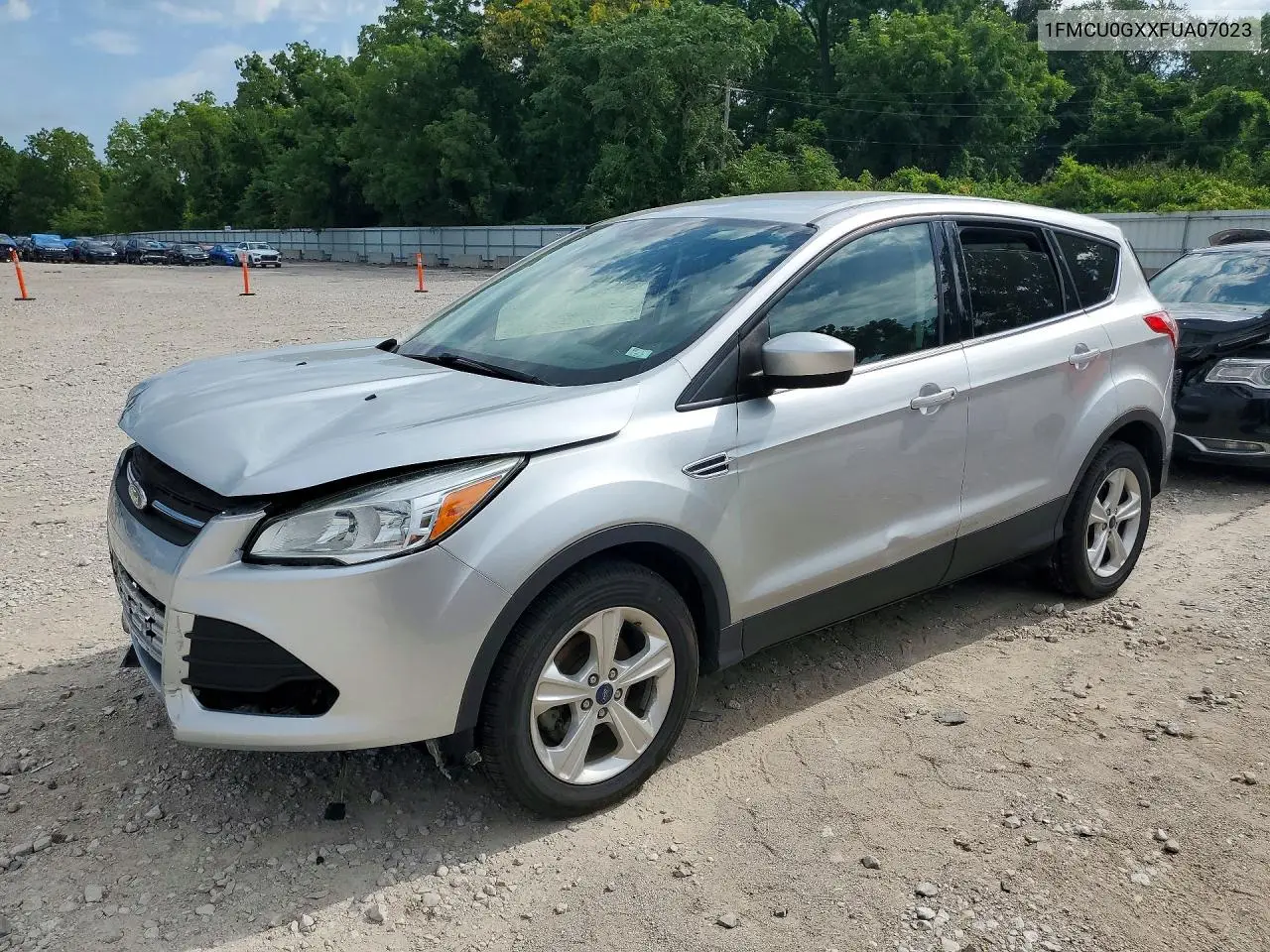 2015 Ford Escape Se VIN: 1FMCU0GXXFUA07023 Lot: 60846746