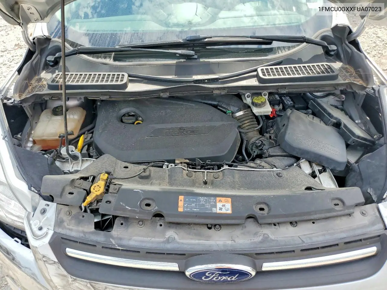 2015 Ford Escape Se VIN: 1FMCU0GXXFUA07023 Lot: 60846746