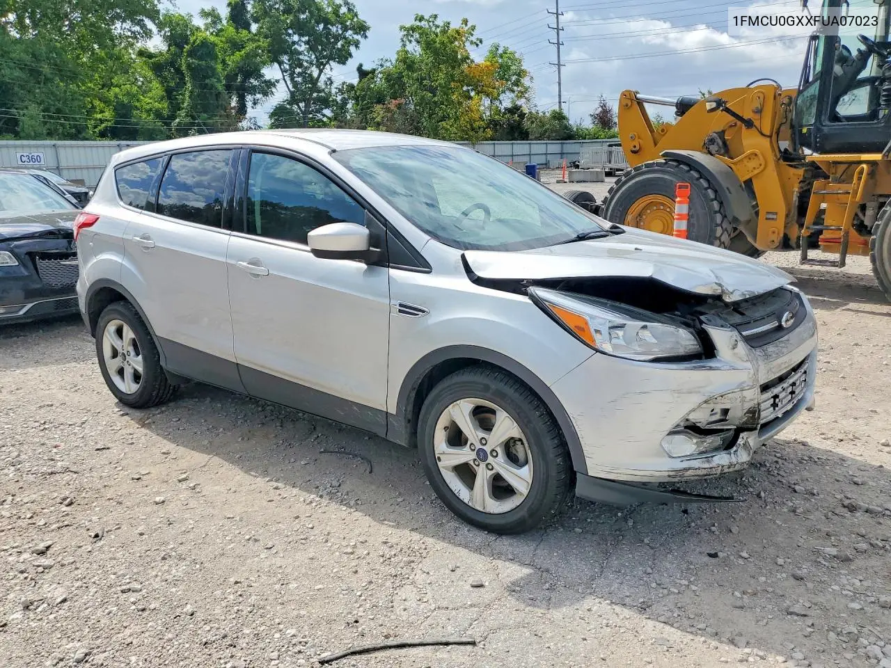 2015 Ford Escape Se VIN: 1FMCU0GXXFUA07023 Lot: 60846746
