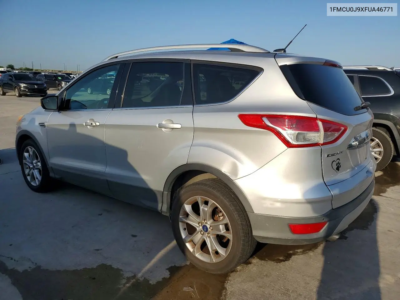 2015 Ford Escape Titanium VIN: 1FMCU0J9XFUA46771 Lot: 61640986