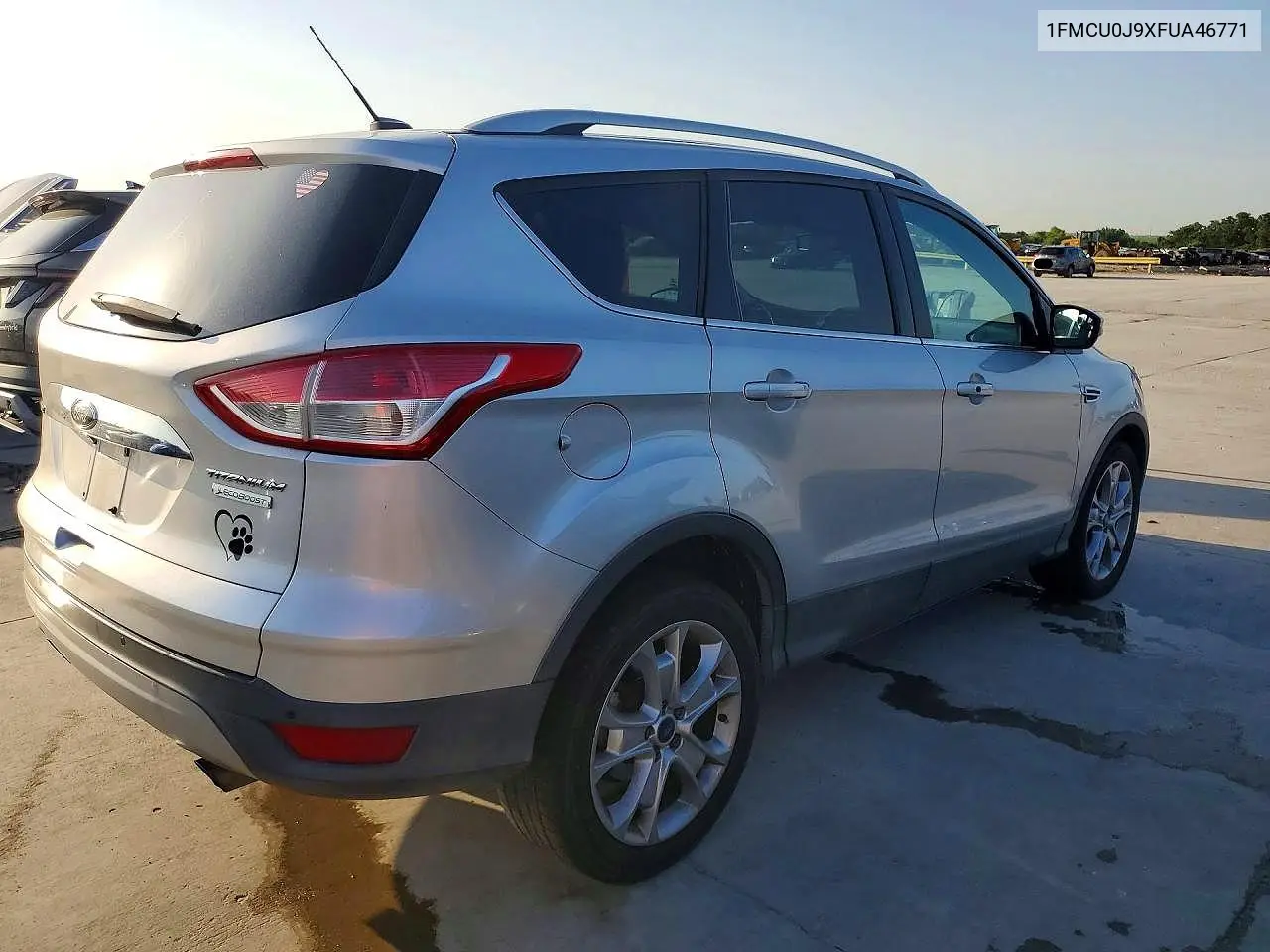 2015 Ford Escape Titanium VIN: 1FMCU0J9XFUA46771 Lot: 61640986