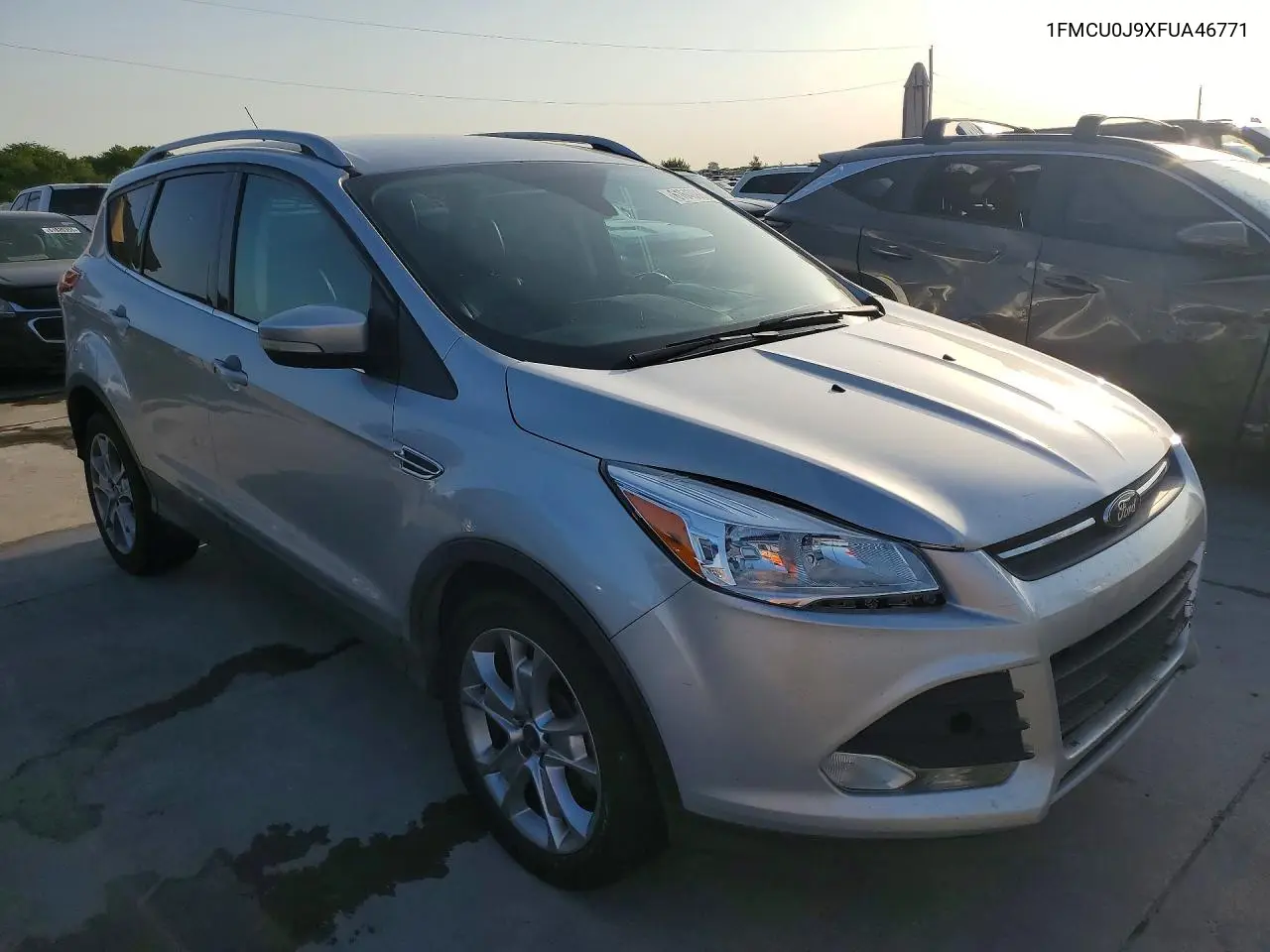 2015 Ford Escape Titanium VIN: 1FMCU0J9XFUA46771 Lot: 61640986