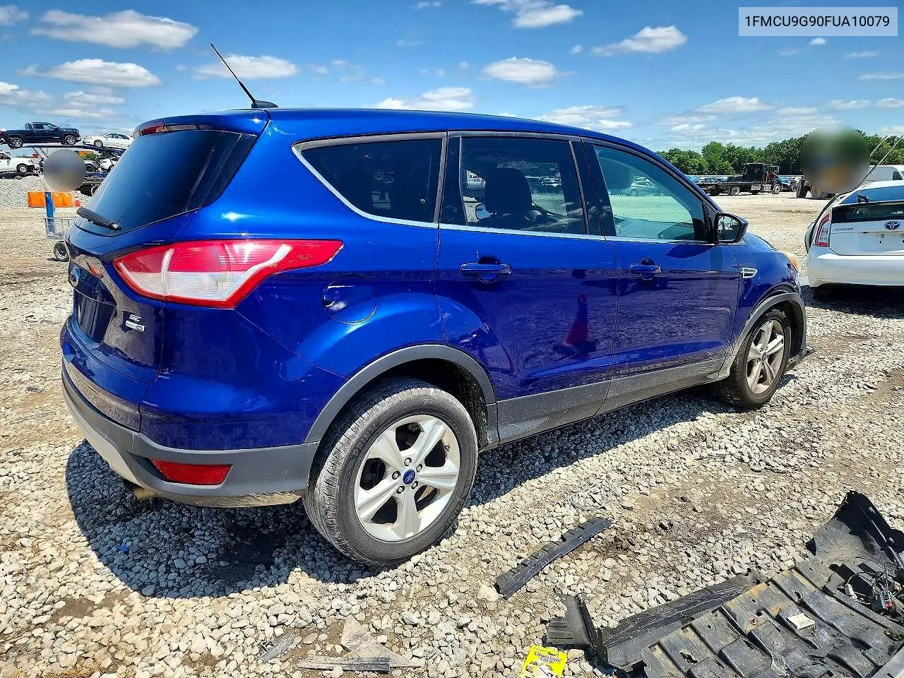 2015 Ford Escape Se VIN: 1FMCU9G90FUA10079 Lot: 61933076
