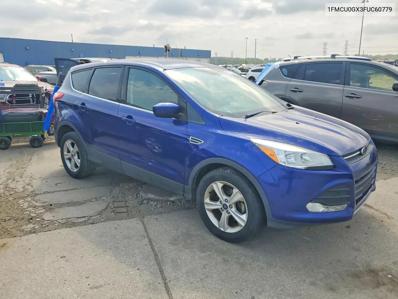 2015 Ford Escape Se VIN: 1FMCU0GX3FUC60779 Lot: 62124346