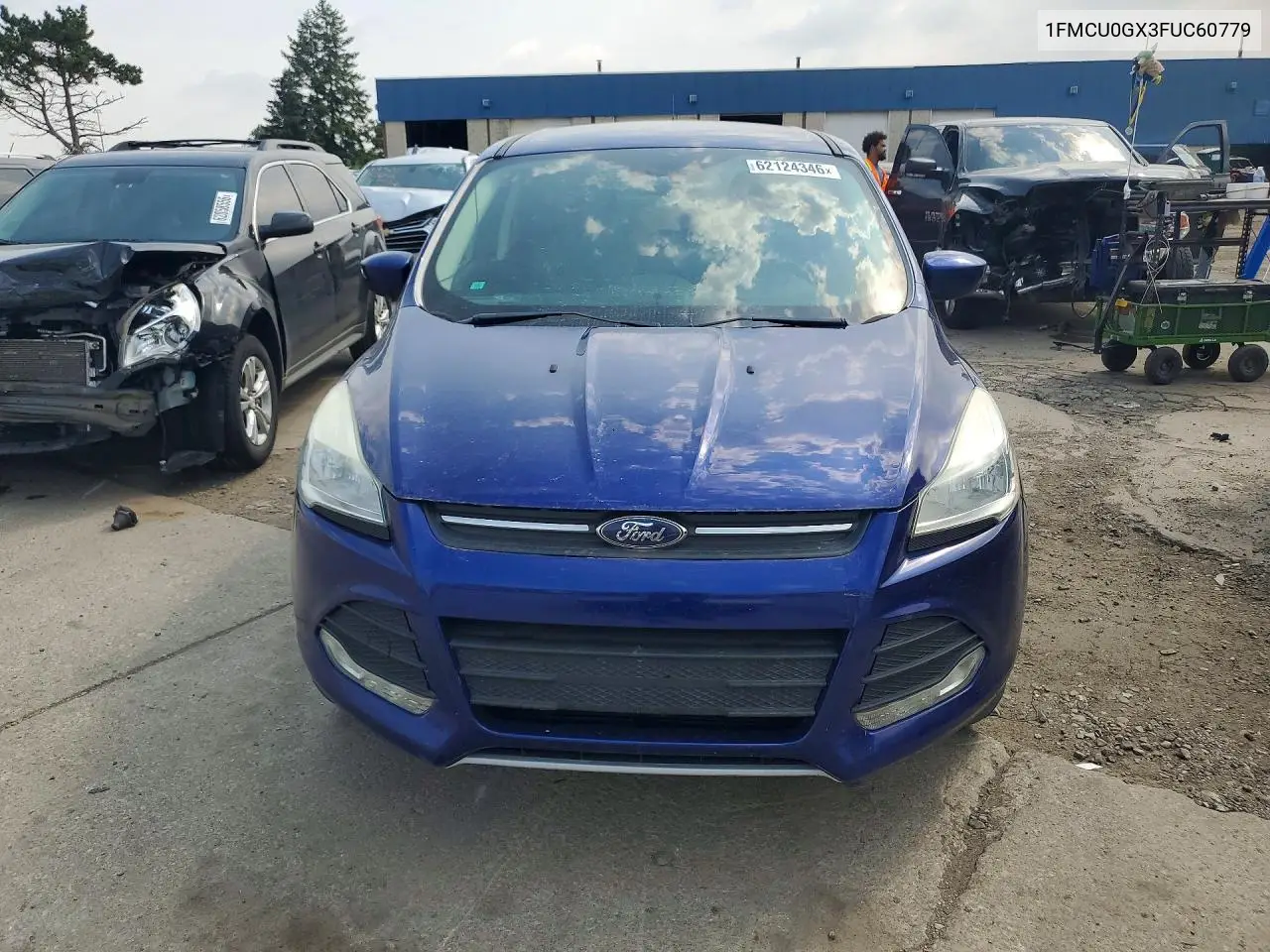2015 Ford Escape Se VIN: 1FMCU0GX3FUC60779 Lot: 62124346