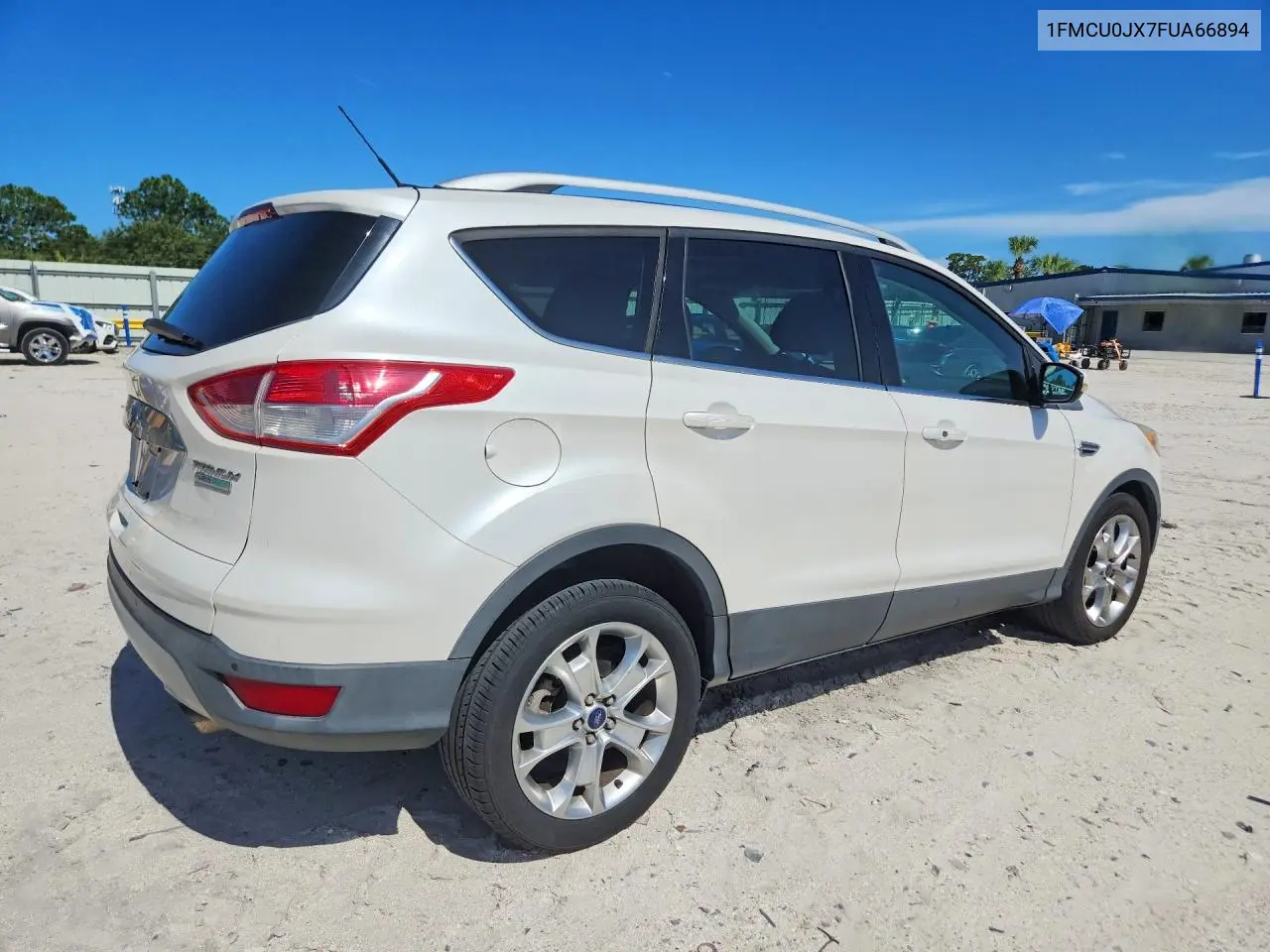 2015 Ford Escape Titanium VIN: 1FMCU0JX7FUA66894 Lot: 62128576