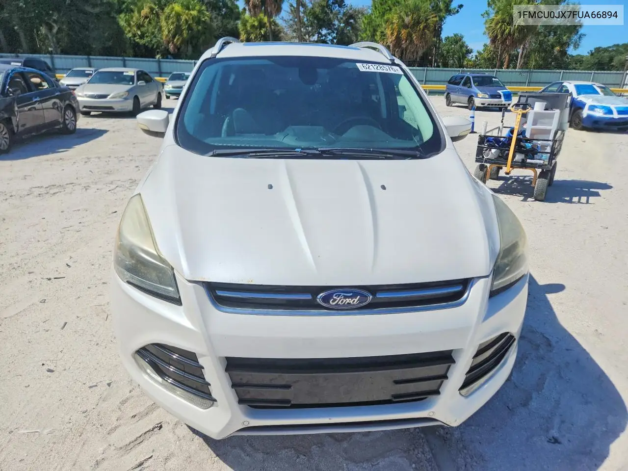 2015 Ford Escape Titanium VIN: 1FMCU0JX7FUA66894 Lot: 62128576