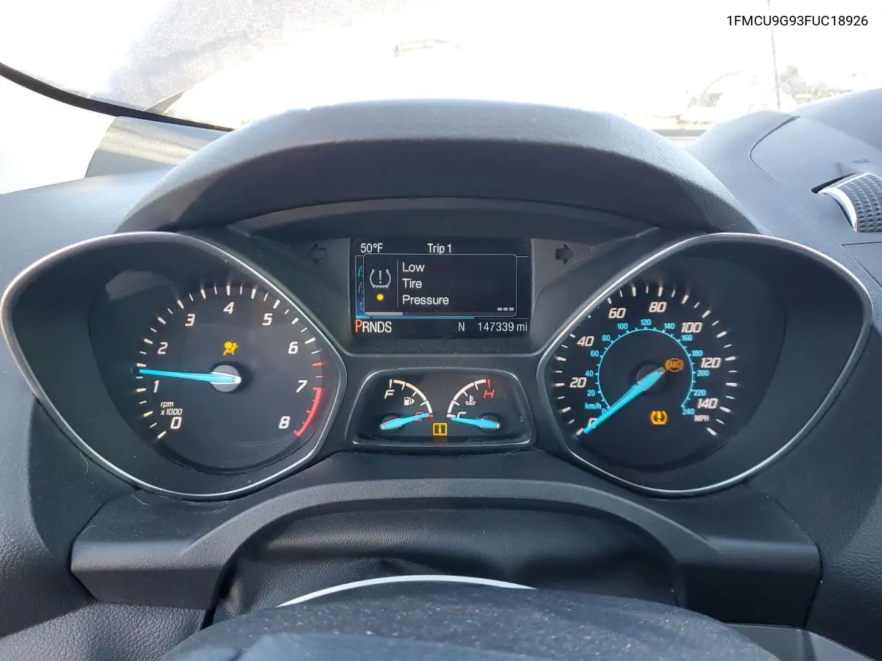 1FMCU9G93FUC18926 2015 Ford Escape Se