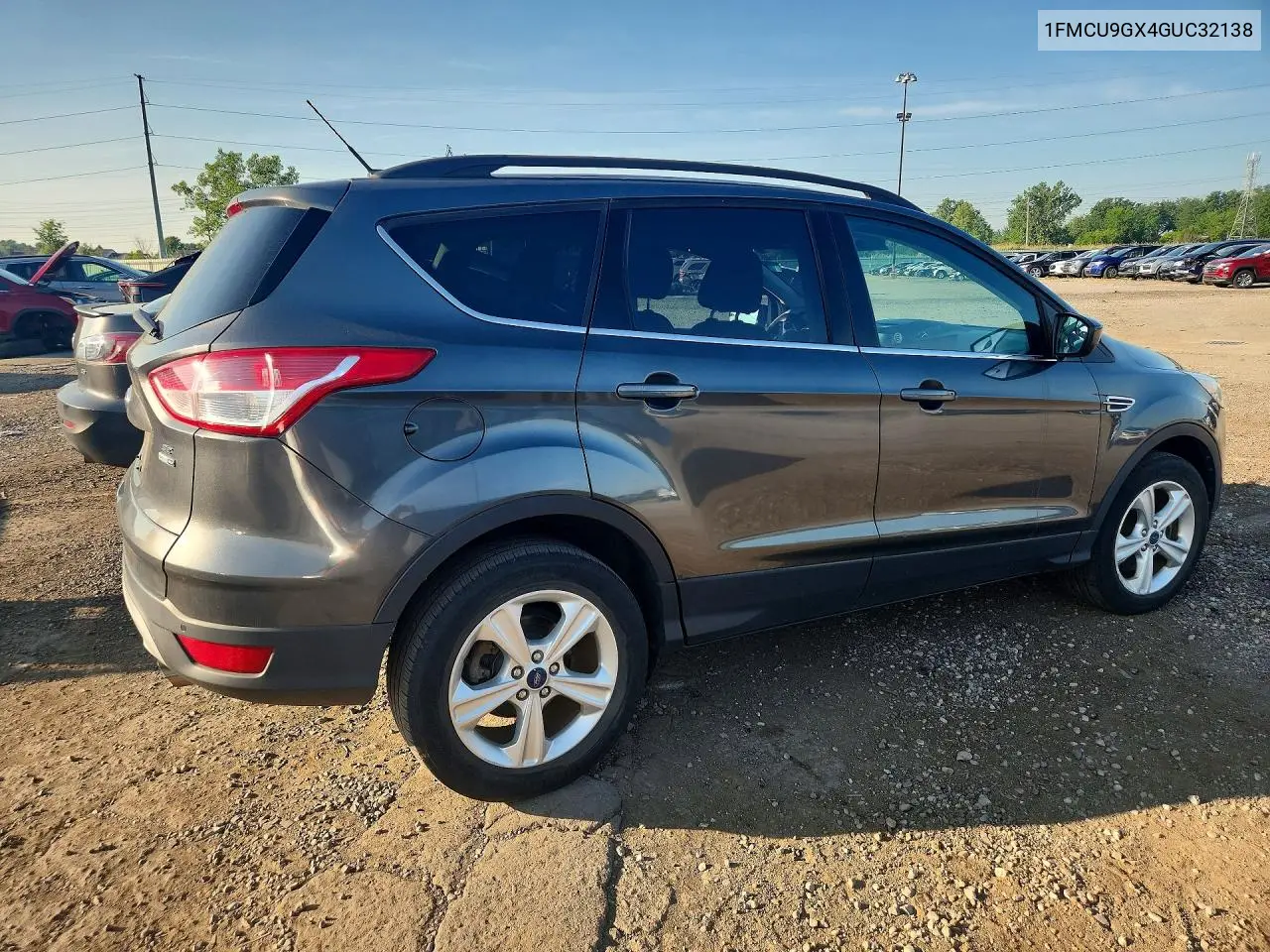 2016 Ford Escape Se VIN: 1FMCU9GX4GUC32138 Lot: 59401696