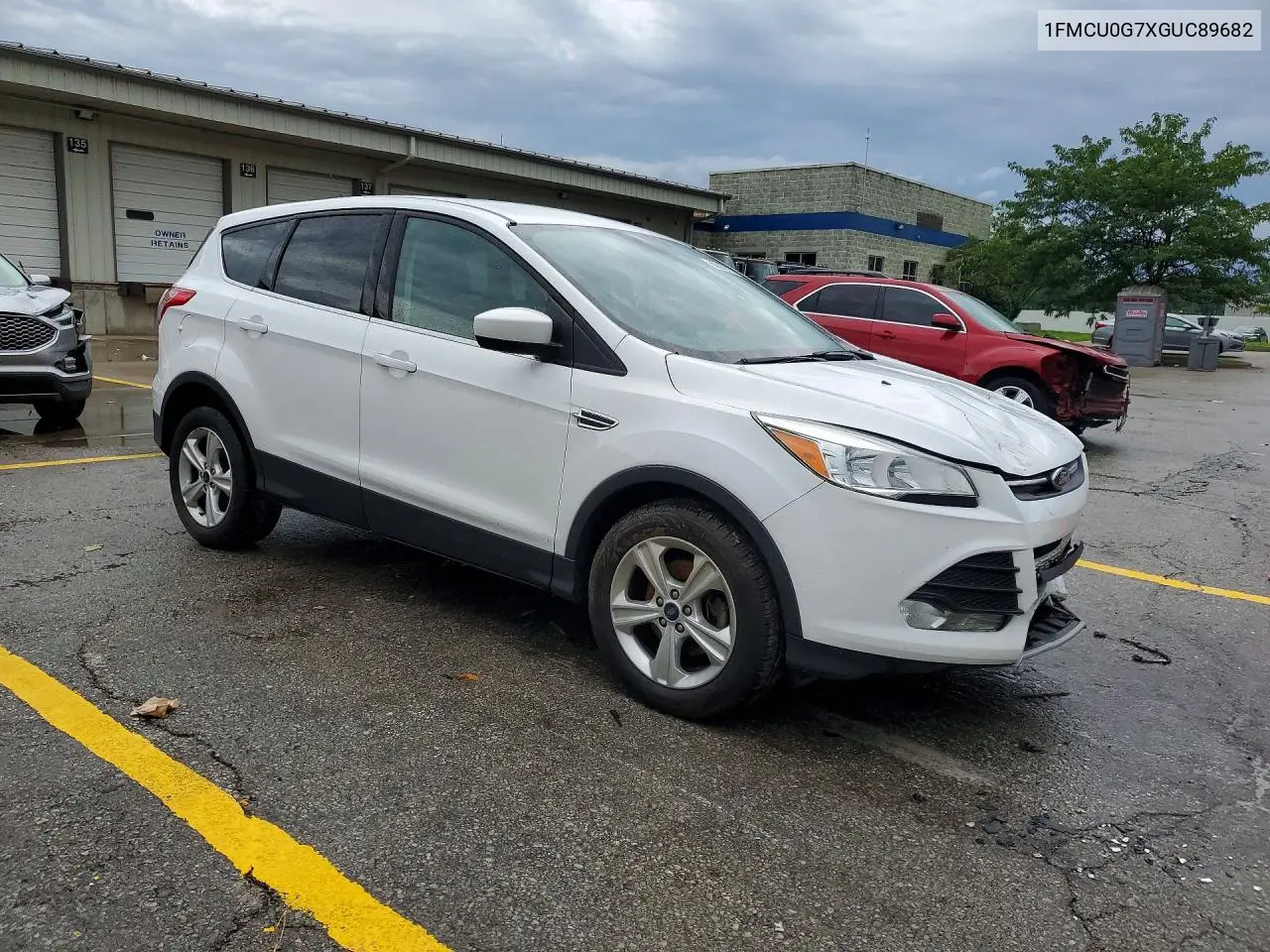 2016 Ford Escape Se VIN: 1FMCU0G7XGUC89682 Lot: 60593716