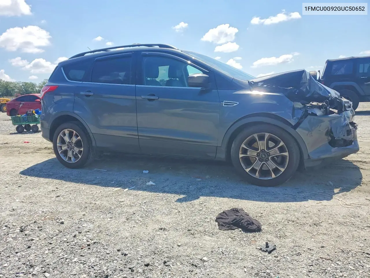 2016 Ford Escape Se VIN: 1FMCU0G92GUC50652 Lot: 60627196