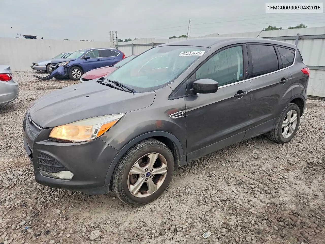 2016 Ford Escape Se VIN: 1FMCU0G90GUA32015 Lot: 60817416
