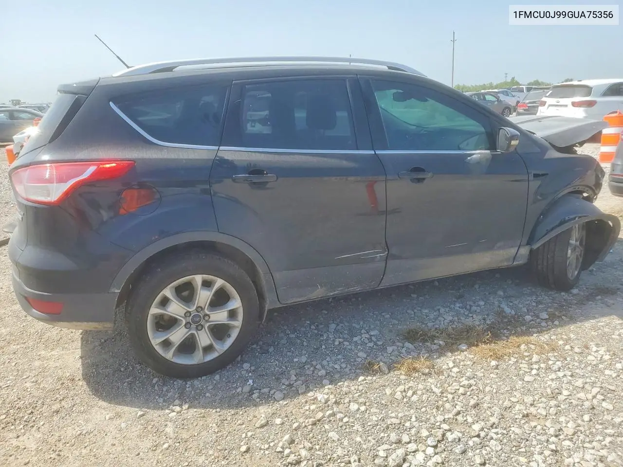 2016 Ford Escape Titanium VIN: 1FMCU0J99GUA75356 Lot: 61394306