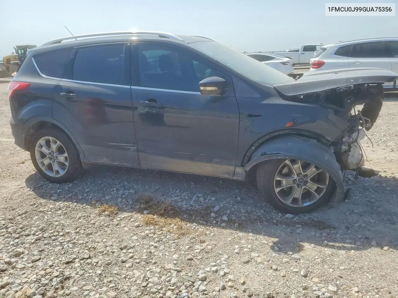 2016 Ford Escape Titanium VIN: 1FMCU0J99GUA75356 Lot: 61394306