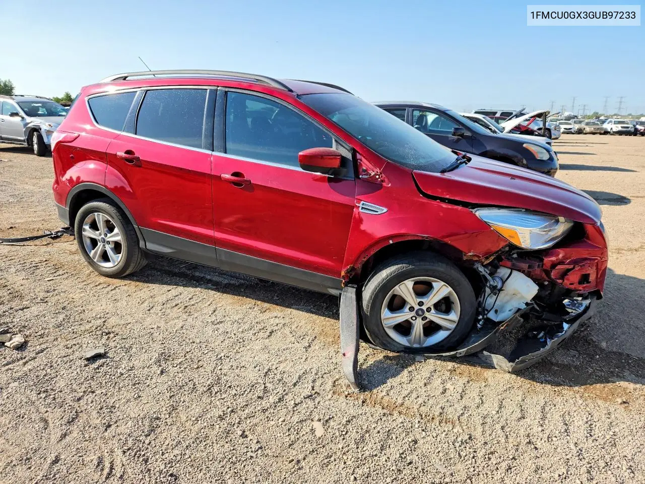 2016 Ford Escape Se VIN: 1FMCU0GX3GUB97233 Lot: 61415386