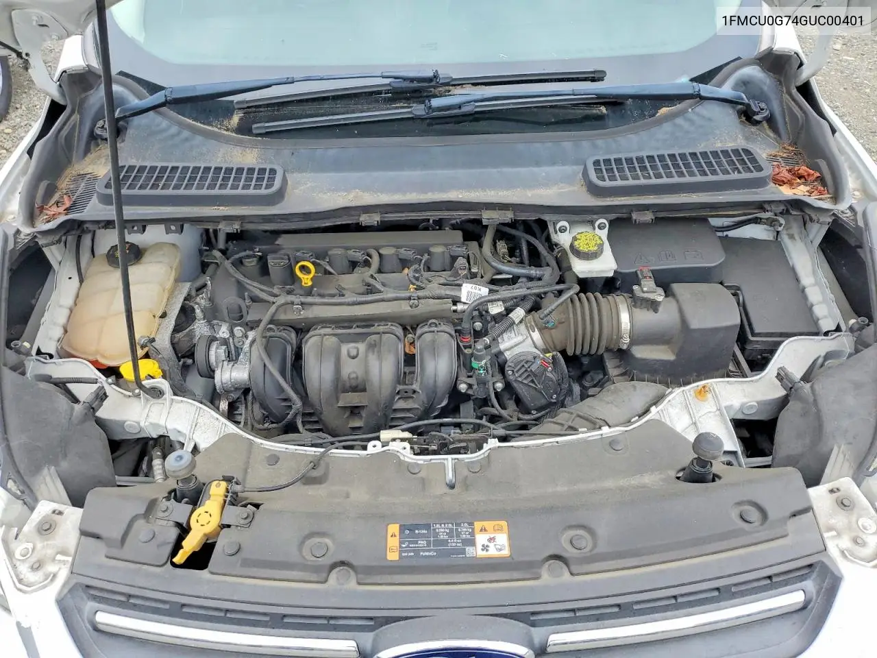 2016 Ford Escape Se VIN: 1FMCU0G74GUC00401 Lot: 61695836