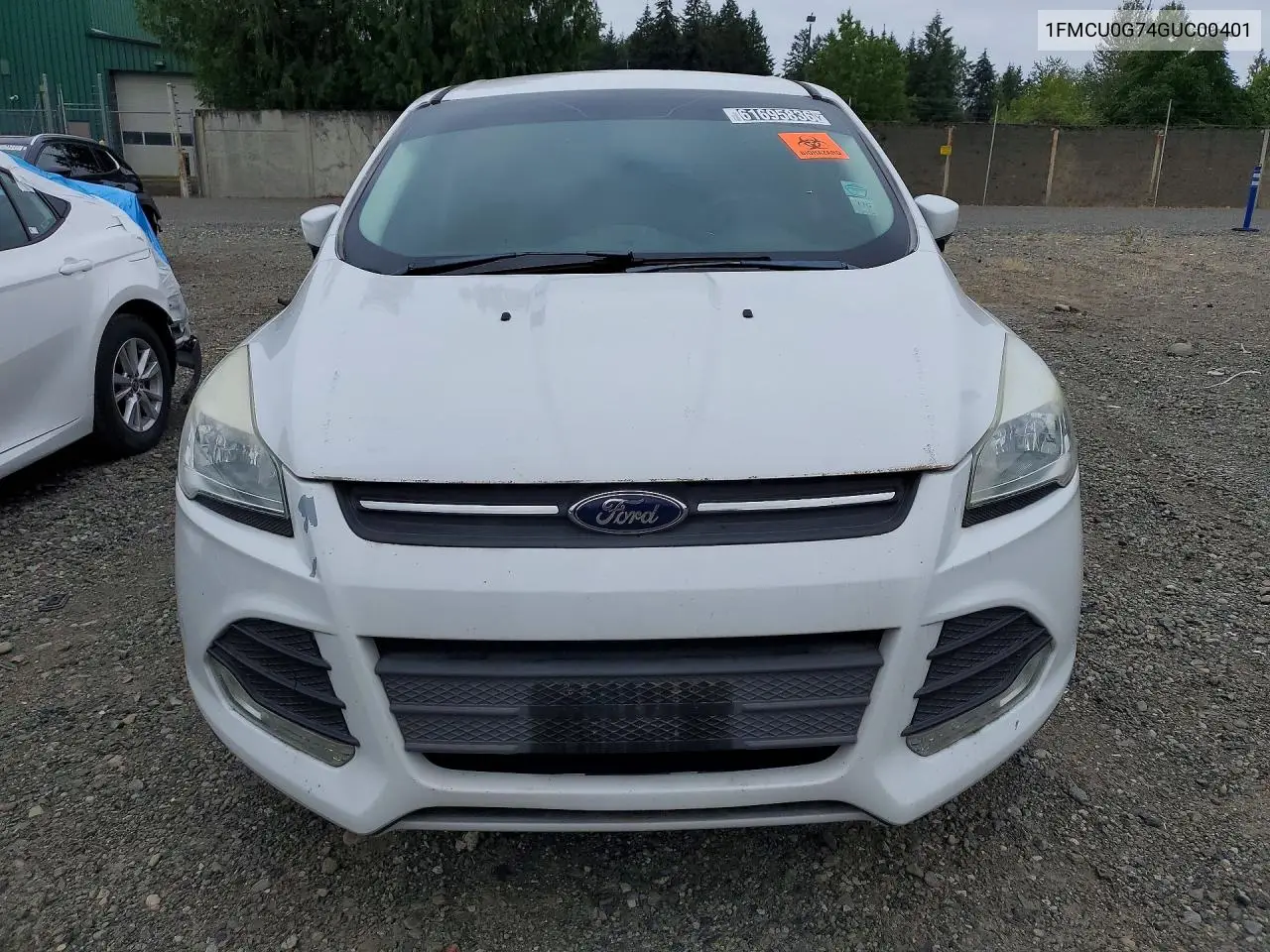 2016 Ford Escape Se VIN: 1FMCU0G74GUC00401 Lot: 61695836
