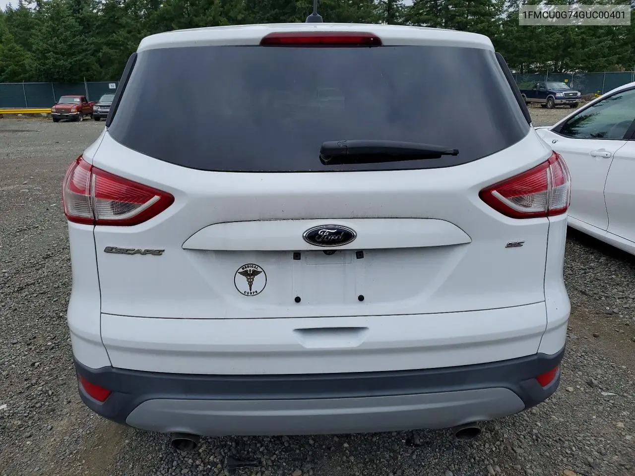 2016 Ford Escape Se VIN: 1FMCU0G74GUC00401 Lot: 61695836