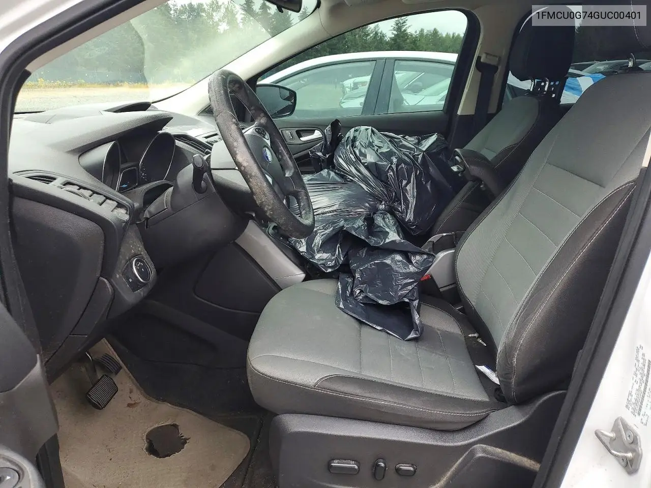 2016 Ford Escape Se VIN: 1FMCU0G74GUC00401 Lot: 61695836