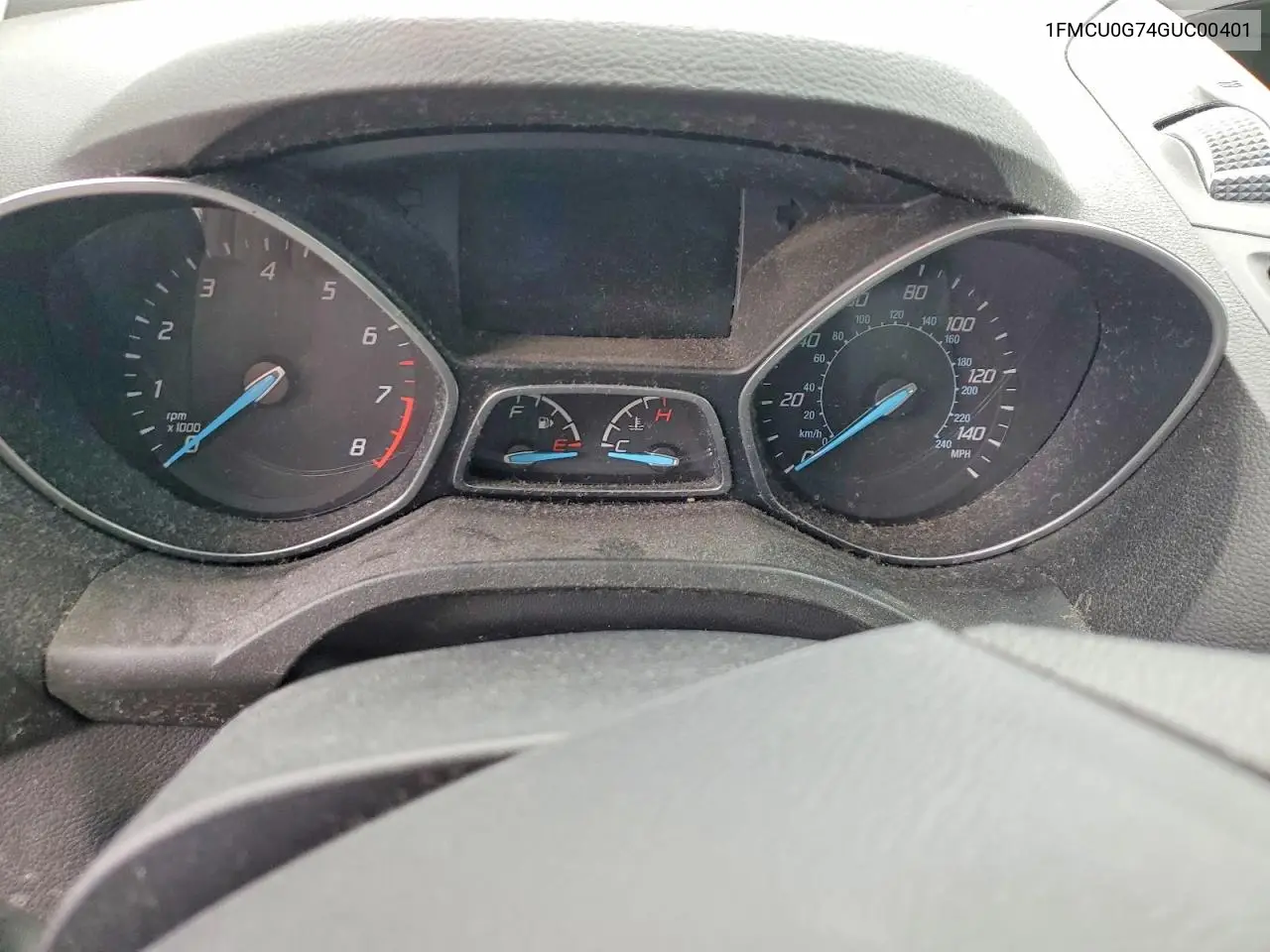 2016 Ford Escape Se VIN: 1FMCU0G74GUC00401 Lot: 61695836