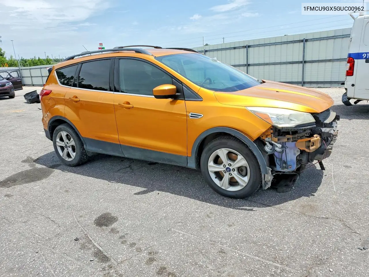 2016 Ford Escape Se VIN: 1FMCU9GX5GUC00962 Lot: 61860576