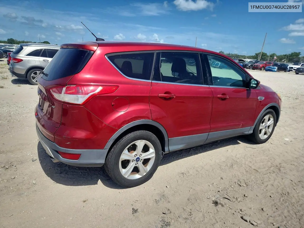 2016 Ford Escape Se VIN: 1FMCU0G74GUC28957 Lot: 62017946