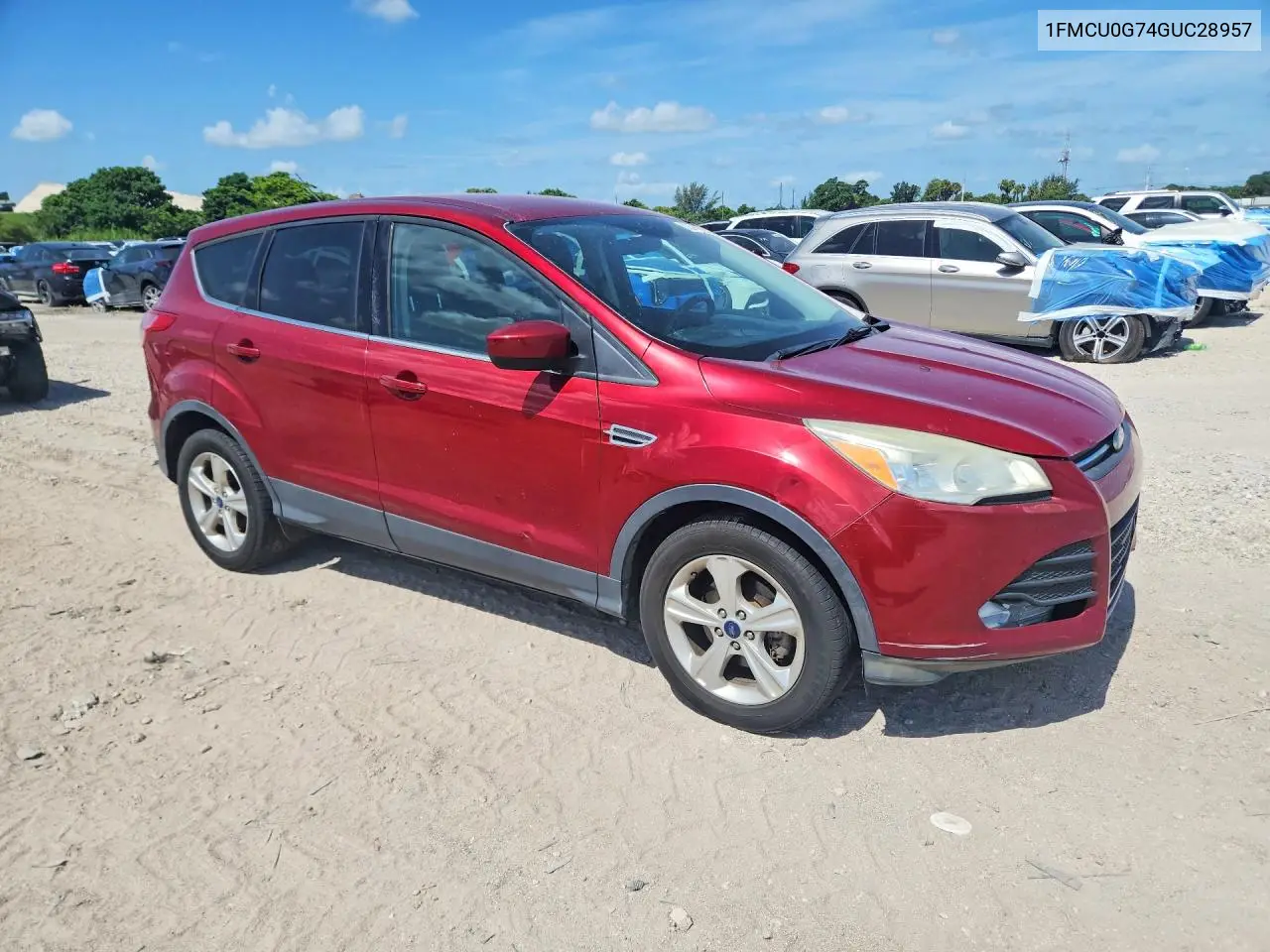 2016 Ford Escape Se VIN: 1FMCU0G74GUC28957 Lot: 62017946