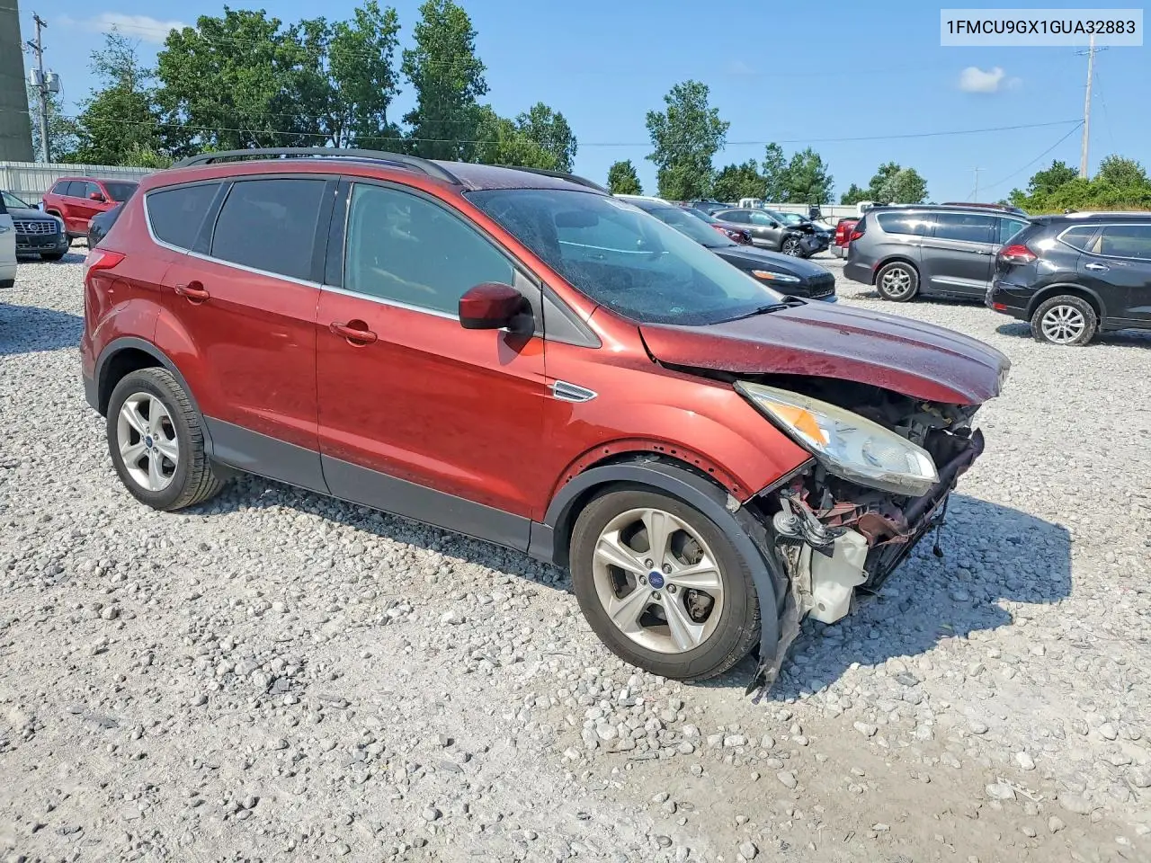 2016 Ford Escape Se VIN: 1FMCU9GX1GUA32883 Lot: 62040826