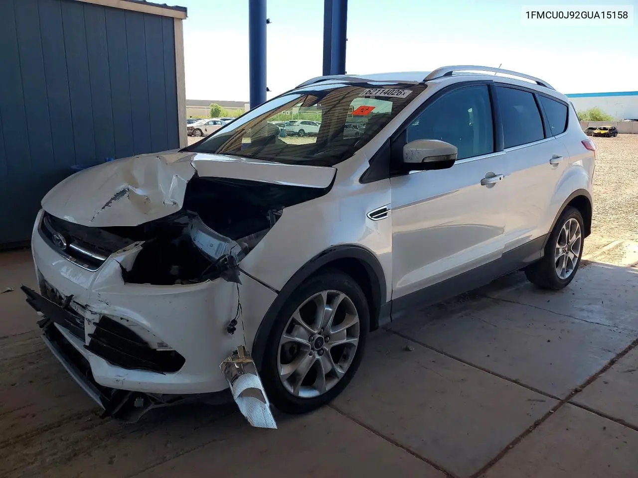 2016 Ford Escape Titanium VIN: 1FMCU0J92GUA15158 Lot: 62114026
